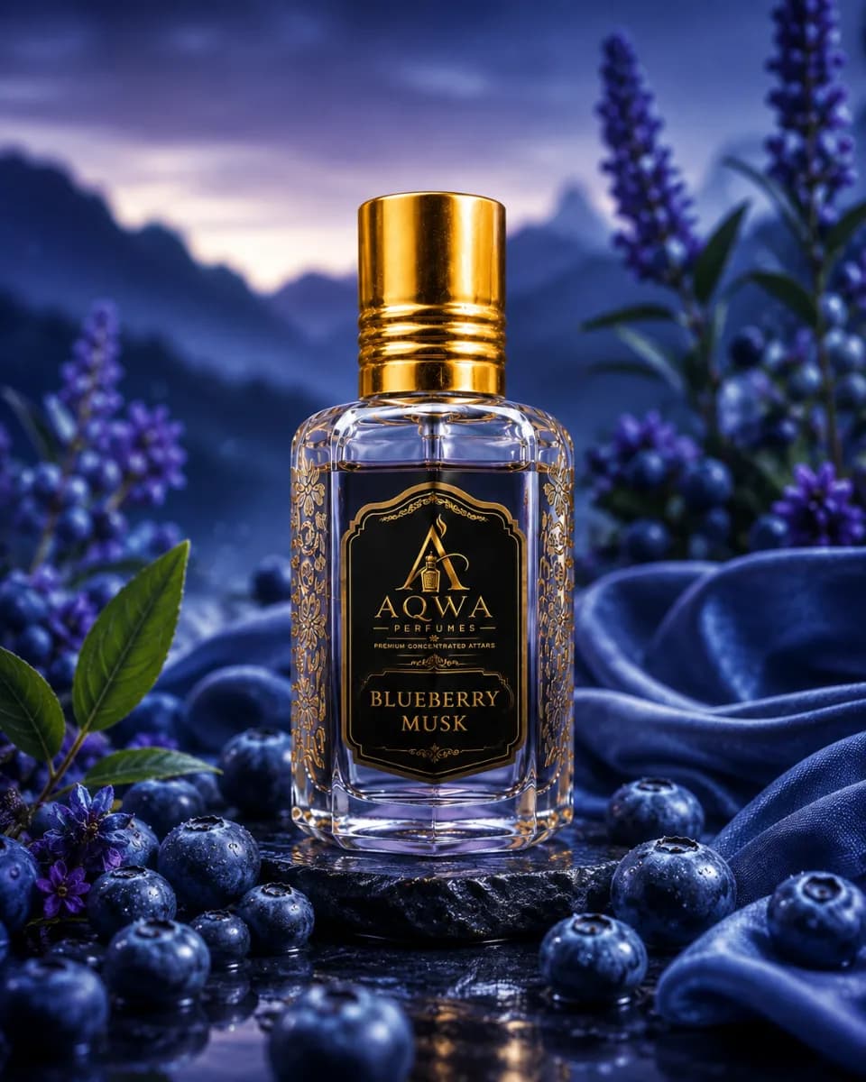 Blueberry Musk: The Playful Symphony of Juicy Mountain Berries and Velvety White Suede